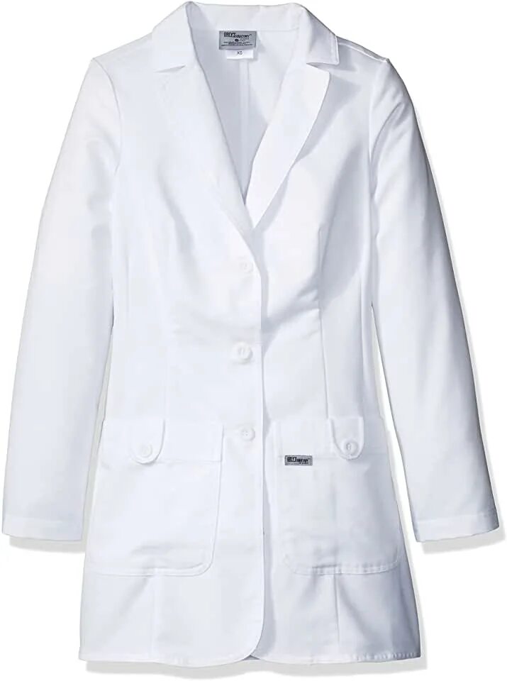 A white coat. Медицинский халат на белом фоне. Врач в халате. A white coat. White lab coat.