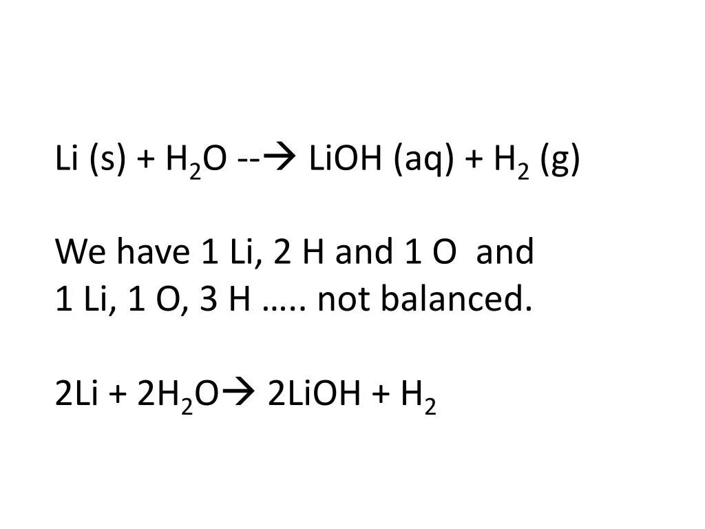 Li o2 lioh. 2lioh. Li+LIOH уравнение. Из li в LIOH. LIOH h2o уравнение.