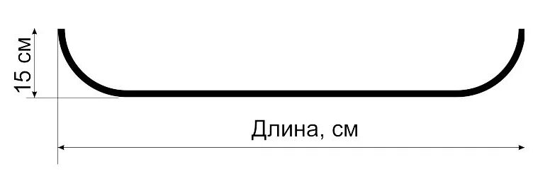 Какая длина белой. Профильный карниз с загибом. Потолочные гардины для штор Размеры. Карниз потолочный габариты. Ширина потолочного карниза однорядного.