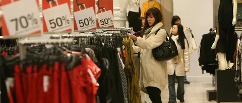 Clothing sales