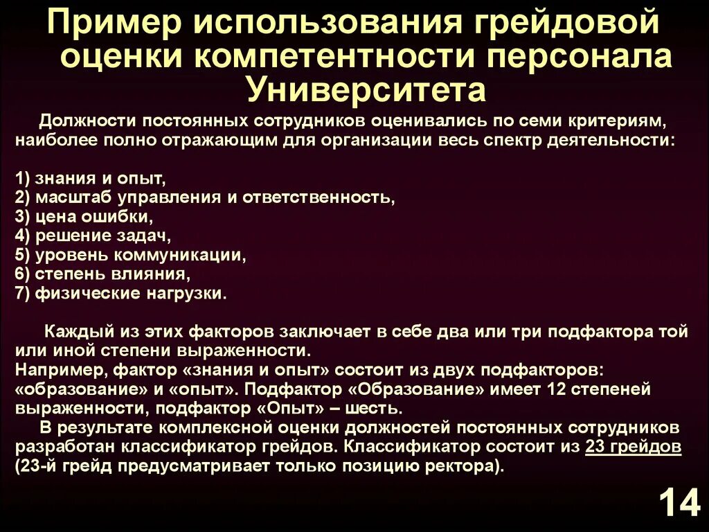 Оценка деятельности полиции критерии. Оценка сотрудников по компетенциям. пример условно-постоянного персонала. должности в университете. структура грейдов.
