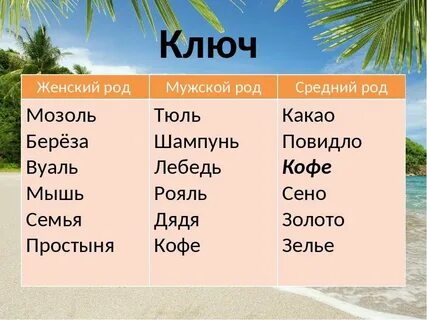 Подобрать прилагательное к слову род