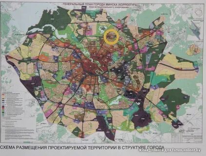 Карта минска 3
