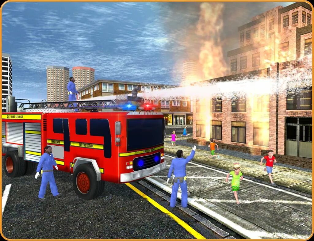 City Rescue пожарная машина. Fire Truck Simulator. Симулятор пожарных пожарных. Симулятор пожарной машины