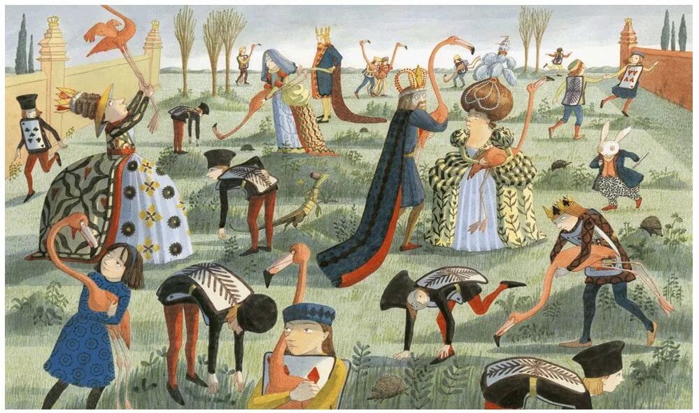 Алиса в стране чудес кадры из мультфильма. Королевский крокет алиса в стране чудес. Алиса в стране королевский крокет. Алиса с фламинго дисней. Алиса в стране чудес играет в крокет.