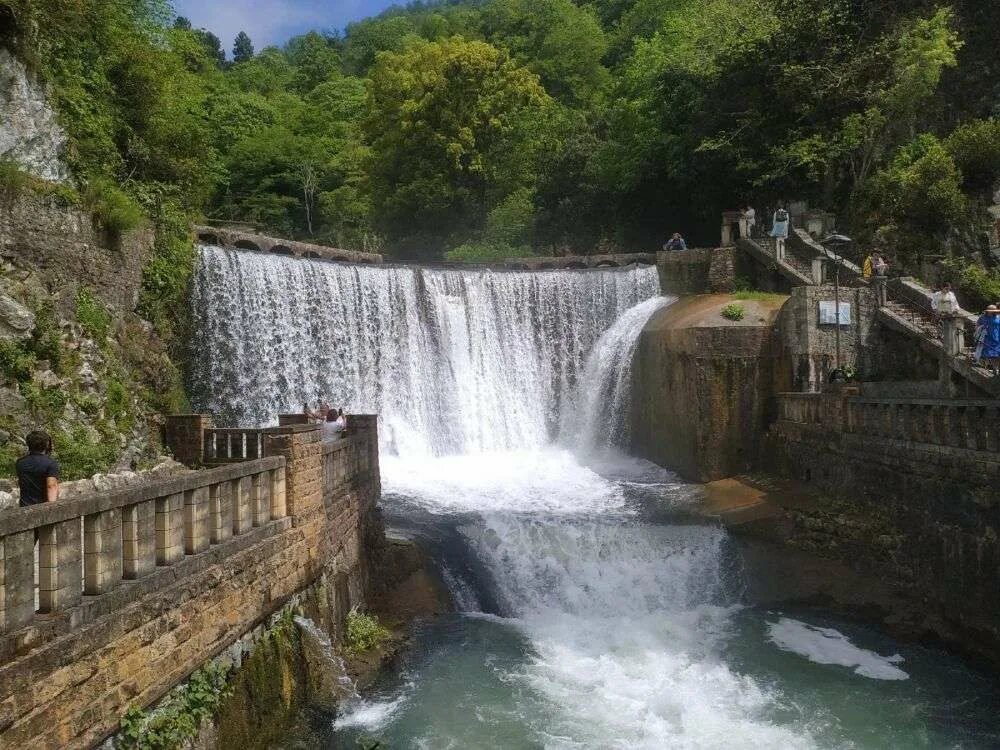 New Athos Monastery Abkhazia, Храм, Дворцы, Побережье