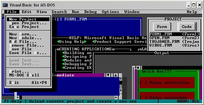 Open basic. Ms dos basic. оболочка для dos. quickbasic. бейсик в наше время.