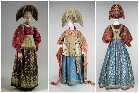 Старинный вид женской одежды