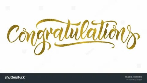 Congratulations don