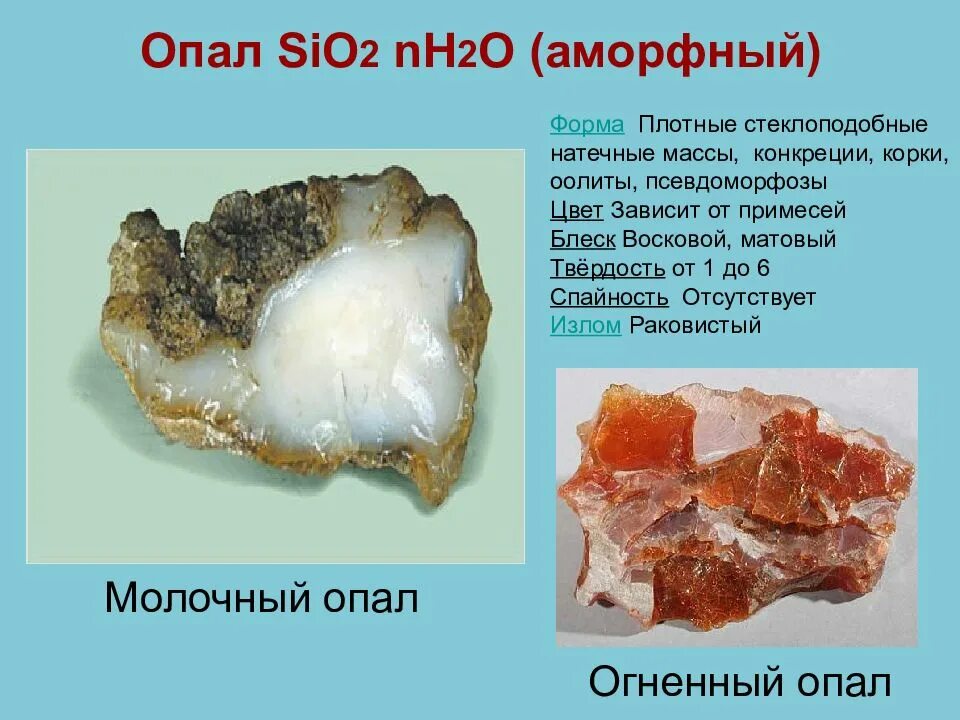 Аморфный опал. Аморфный минерал опал. Опал sio2. Опал аморфный кремнезем.