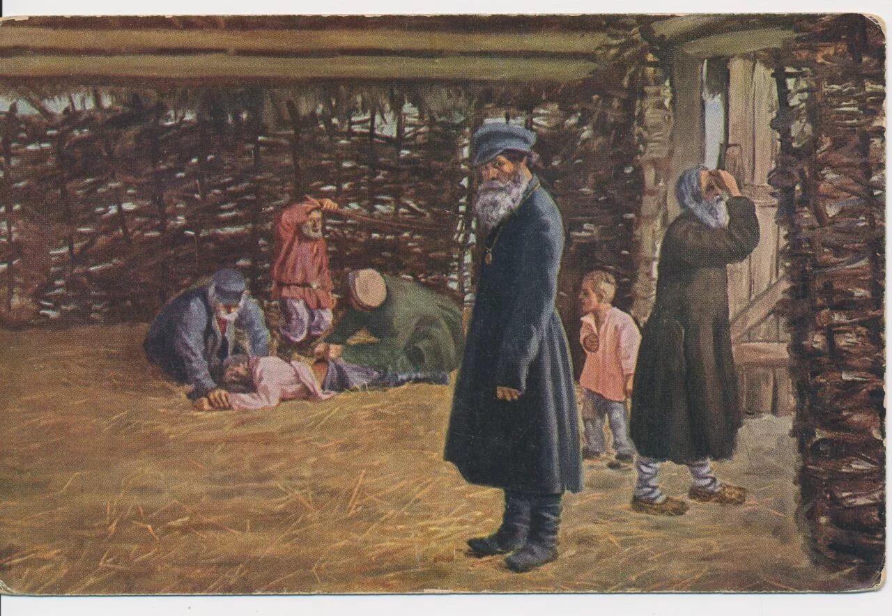 Наказание в старину. Орлов н.в. «Недавнее прошлое (перед поркой)», 1904 год.. Крепостные в живописи. Наказание детей на Руси. Крестьяне на картинах русских художников.