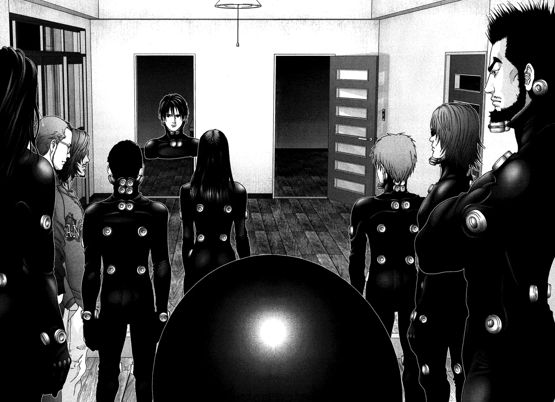 Гантз. Ганц берикен. сейджин гантз. gantz голго.