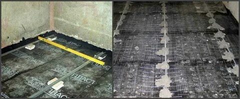 Стяжка в ванной под плитку своими руками