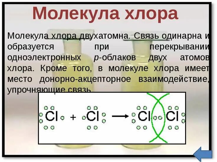 Молекула хлора. Строение молекулы хлора. Образование молекулы хлора. Молекулярное строение хлора. Хлорирование формула