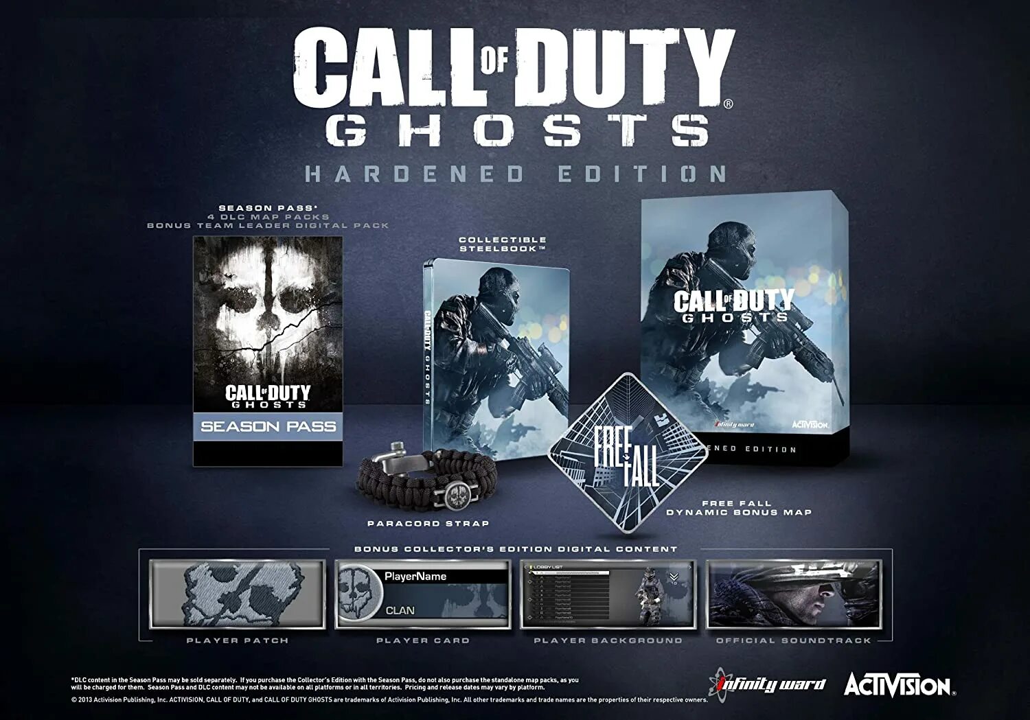 Код игры call of duty. Коллекционное издание Call of Duty. Call of Duty: Ghosts [ps3]. Call of Duty Ghosts коллекционное издание. Call of Duty: Ghosts - Digital hardened Edition.