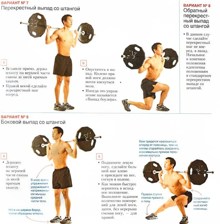 Трастеры со штангой техника выполнения. Выпады со штангой техника. Упражнения со штангой для мужчин. Выпады со штангой на плечах.