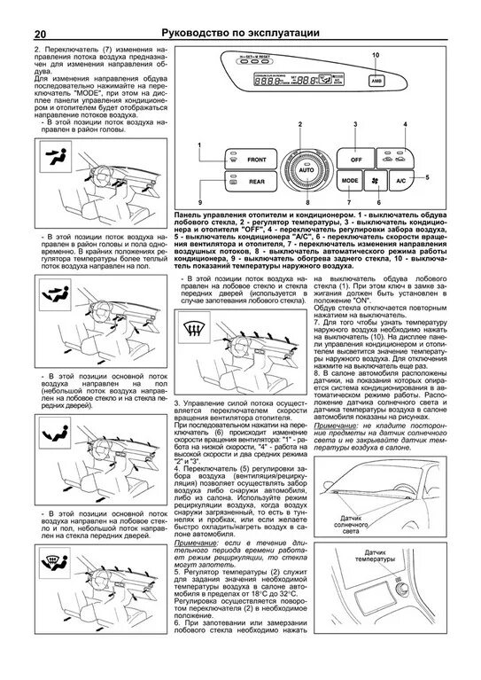 Mazda инструкция