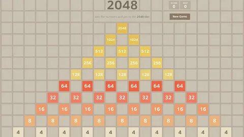 Игра в числа 2048