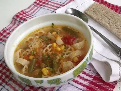 Рецепт супа с макаронами