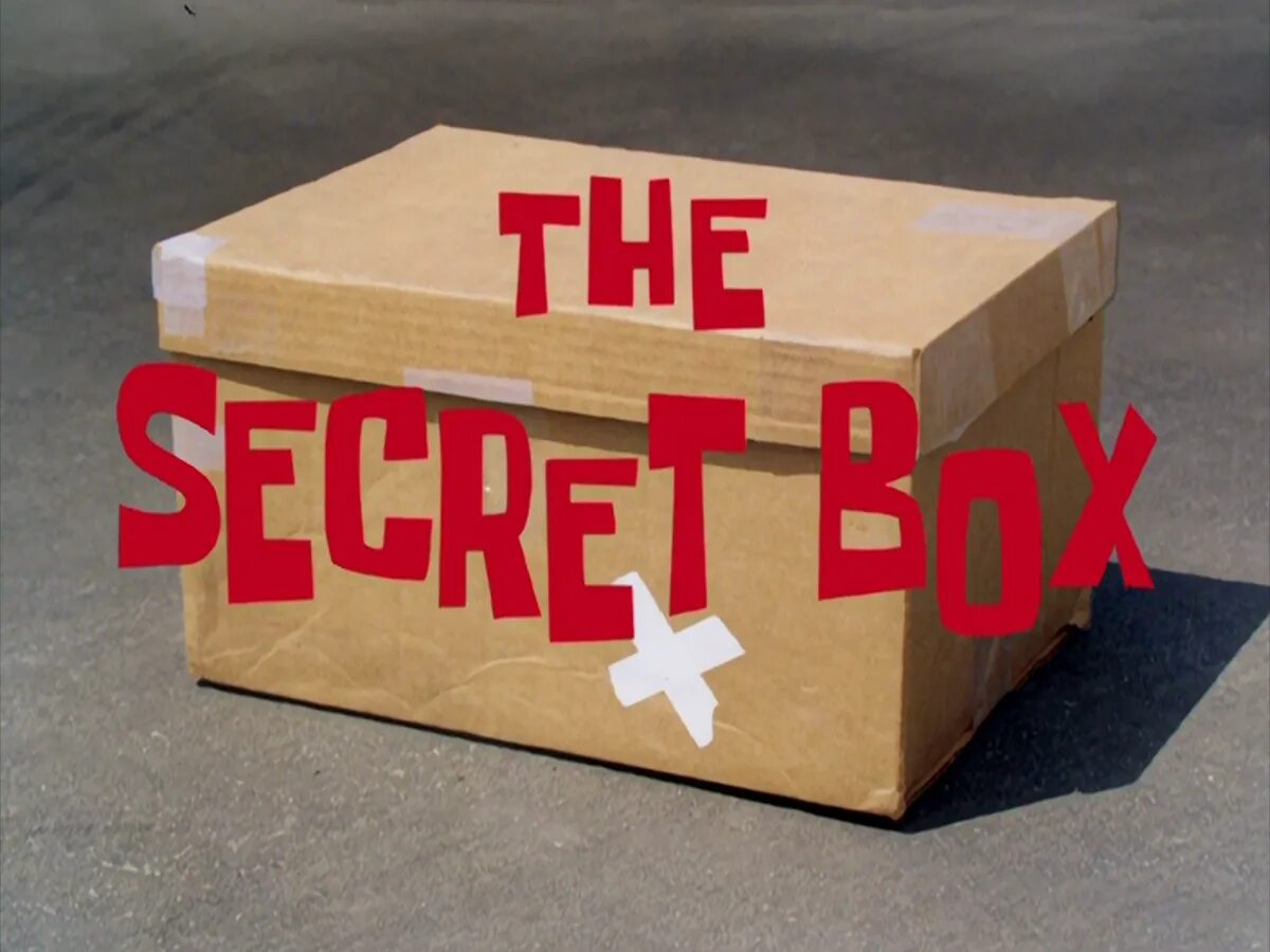 Speak box. Secret box. секретная коробка. ящик с секретным призом. ящик с вопросом.