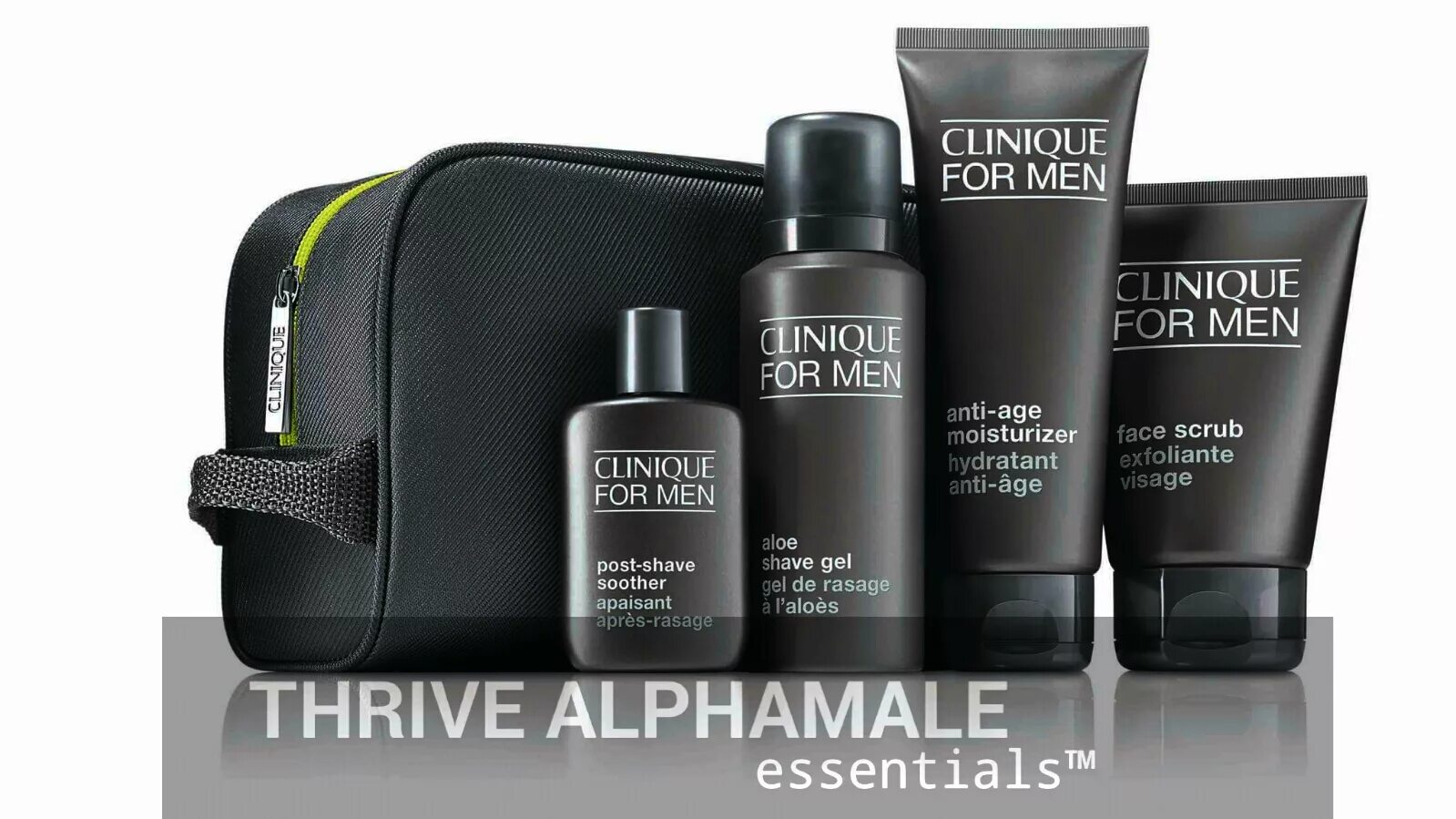 Косметика для мужчин купить. Clinique набор great Skin for him. Clinique for men набор. Уходовая косметика для мужчин для лица. Мужская косметика упаковка.