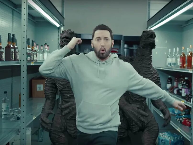 Godzilla juice. Эминем godzilla. эминем годзилла. эминем клип godzilla. клип годзилла эминема.