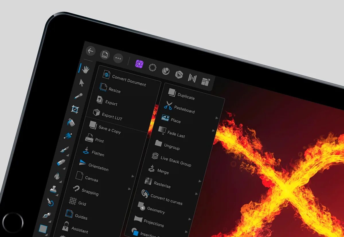 Интерфейс иллюстратора. Affinity designer. Интерфейс «affinity designer» 2020. Ipad для графического дизайнера. Affinity designer.