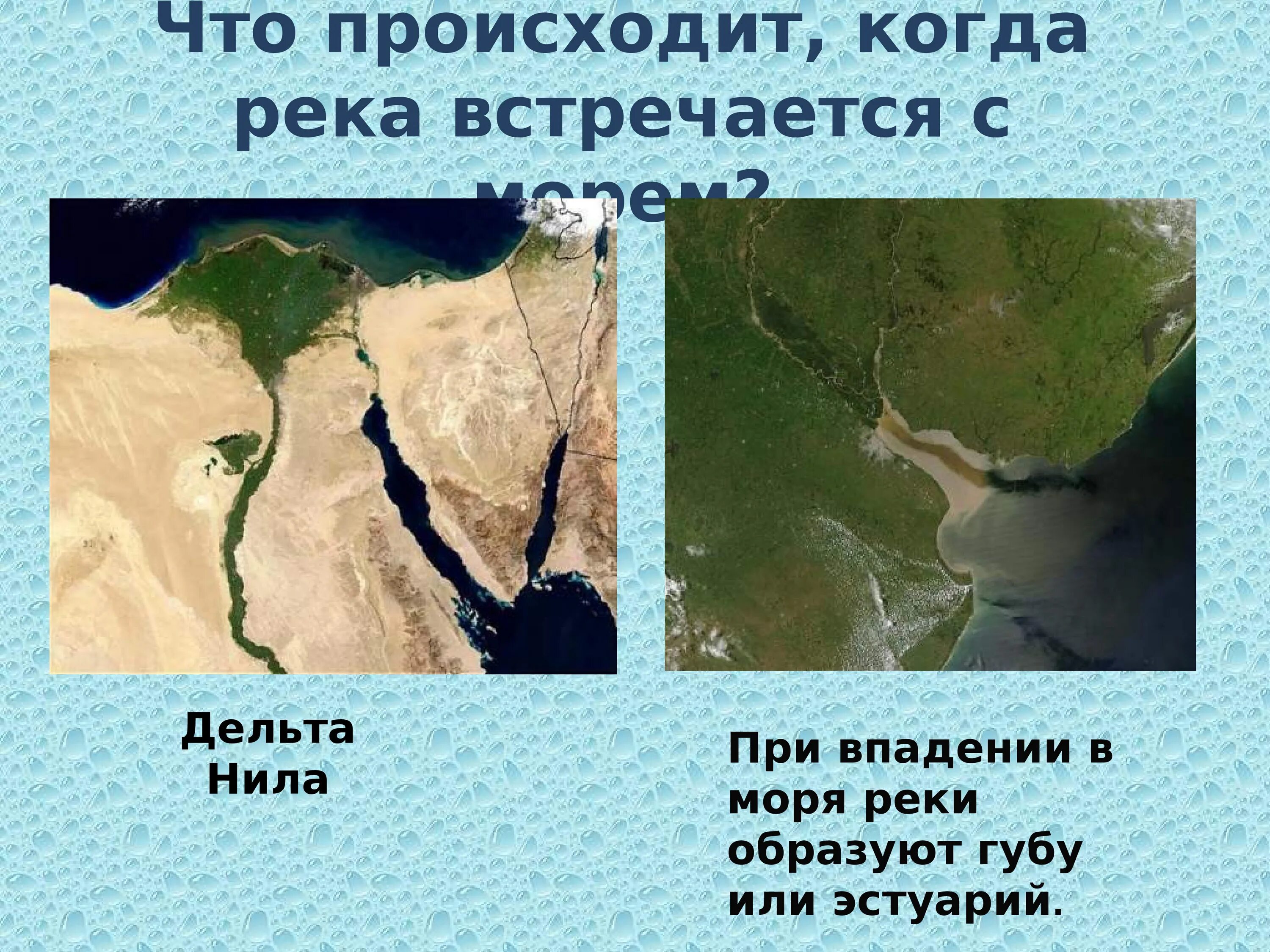 Образовавшаяся из речных наносов перед устьем