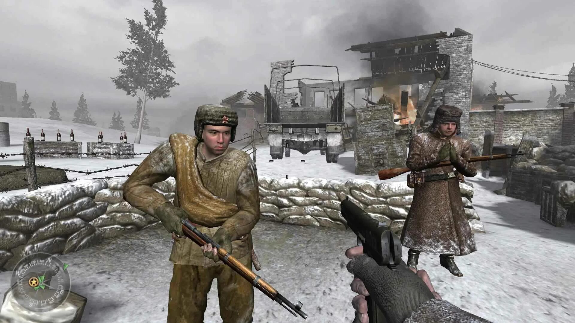 Call of duty прохождение. Битва за Кан Call of Duty 2. Call of Duty 2 мировая война 2005. Call of Duty 2 205. Call of Duty 2 Советская компания.