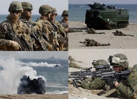 Где то горной дороги проходят морпехи сша