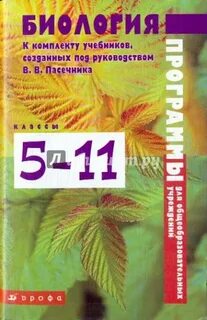 Программа биология 5 9 кл