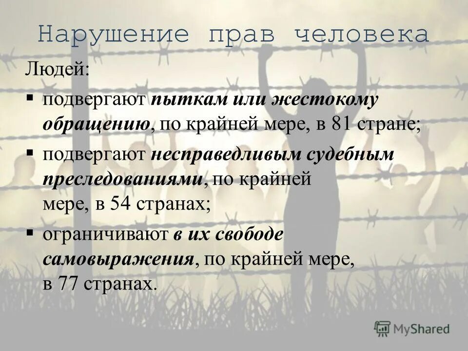 Нарушение прав человека примеры. Нарушение прав человека. Нарушение прав человека презентация. Примеры нарушения прав человека.