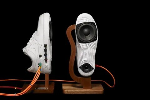 Sneaker Speaker by Nashmoney.