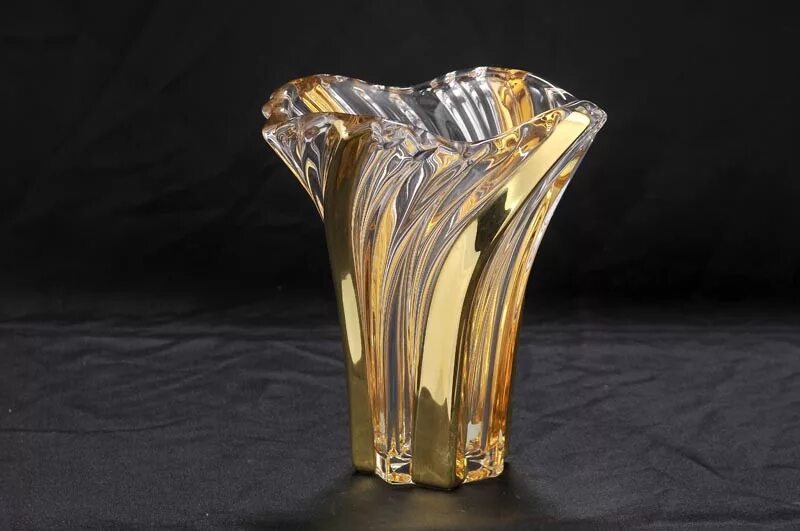 Ваза хрусталь золочение lorgeyt Glass Bohemia. Вазы из муранского стекла Флавио Поли. Необычная ваза для цветов. Красивые вазы для цветов. Купить вазу производителя