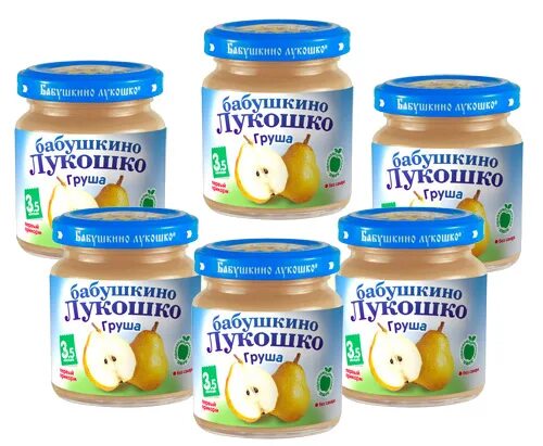 Пюре ФрутоНяня Салатик из овощей с грушей (с 7 месяцев) 80 г - купить по выгодно