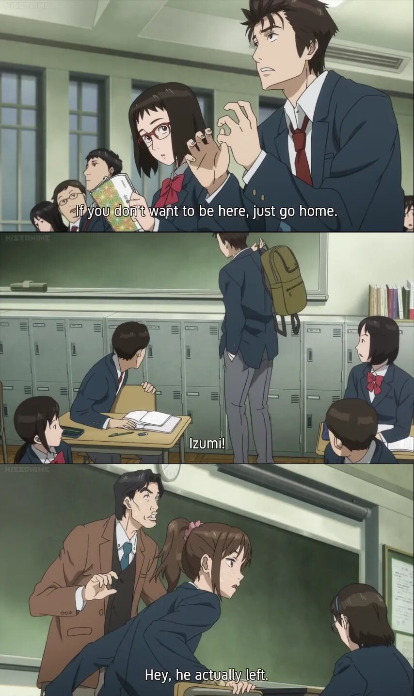 She want to go home. She want to go home