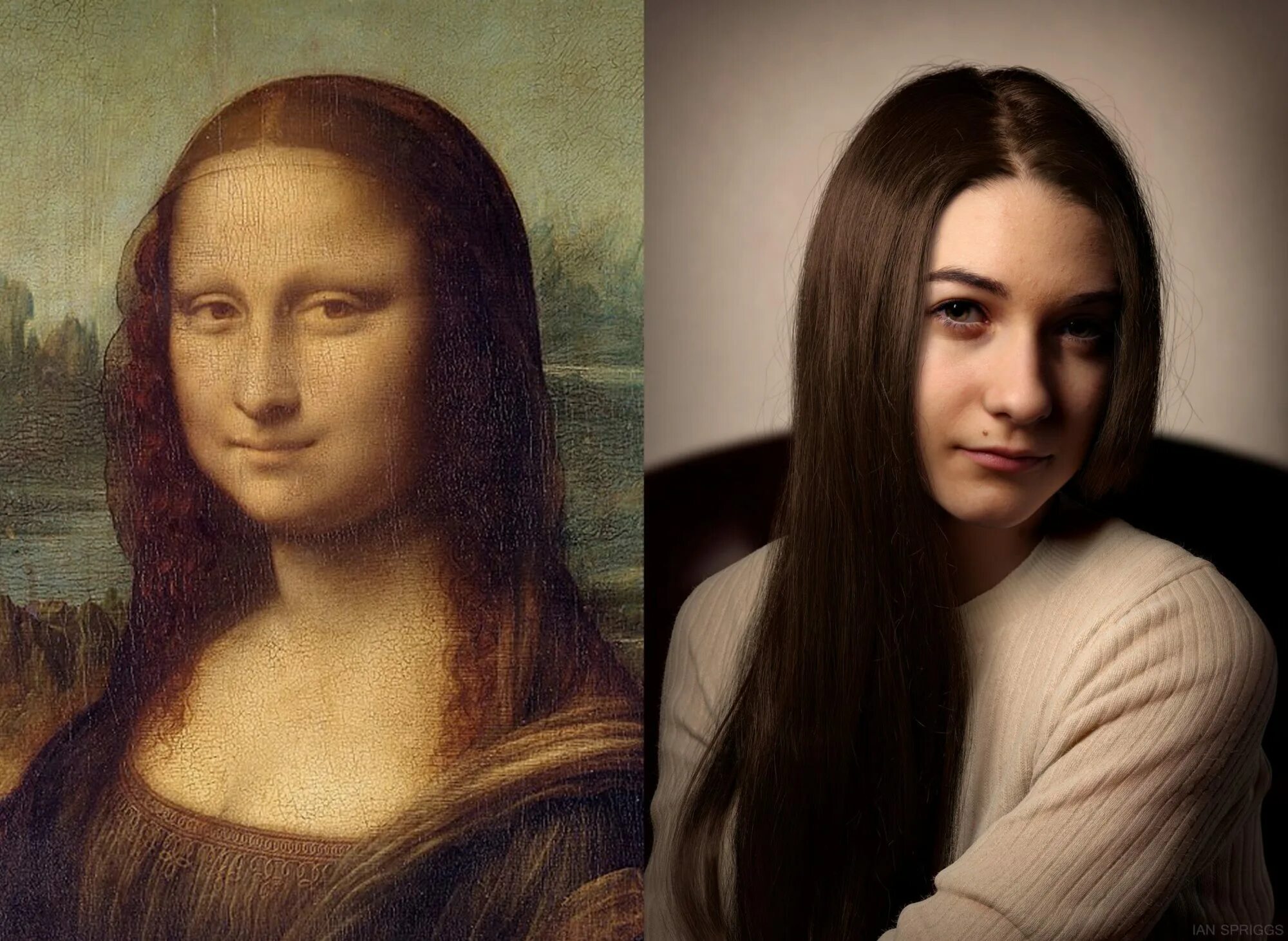 Однажды увидев изображенную. Сфумато Леонардо да Винчи. Улыбка моны Лизы.