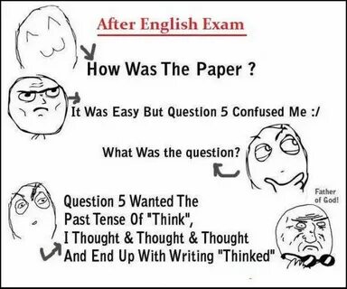 After in english