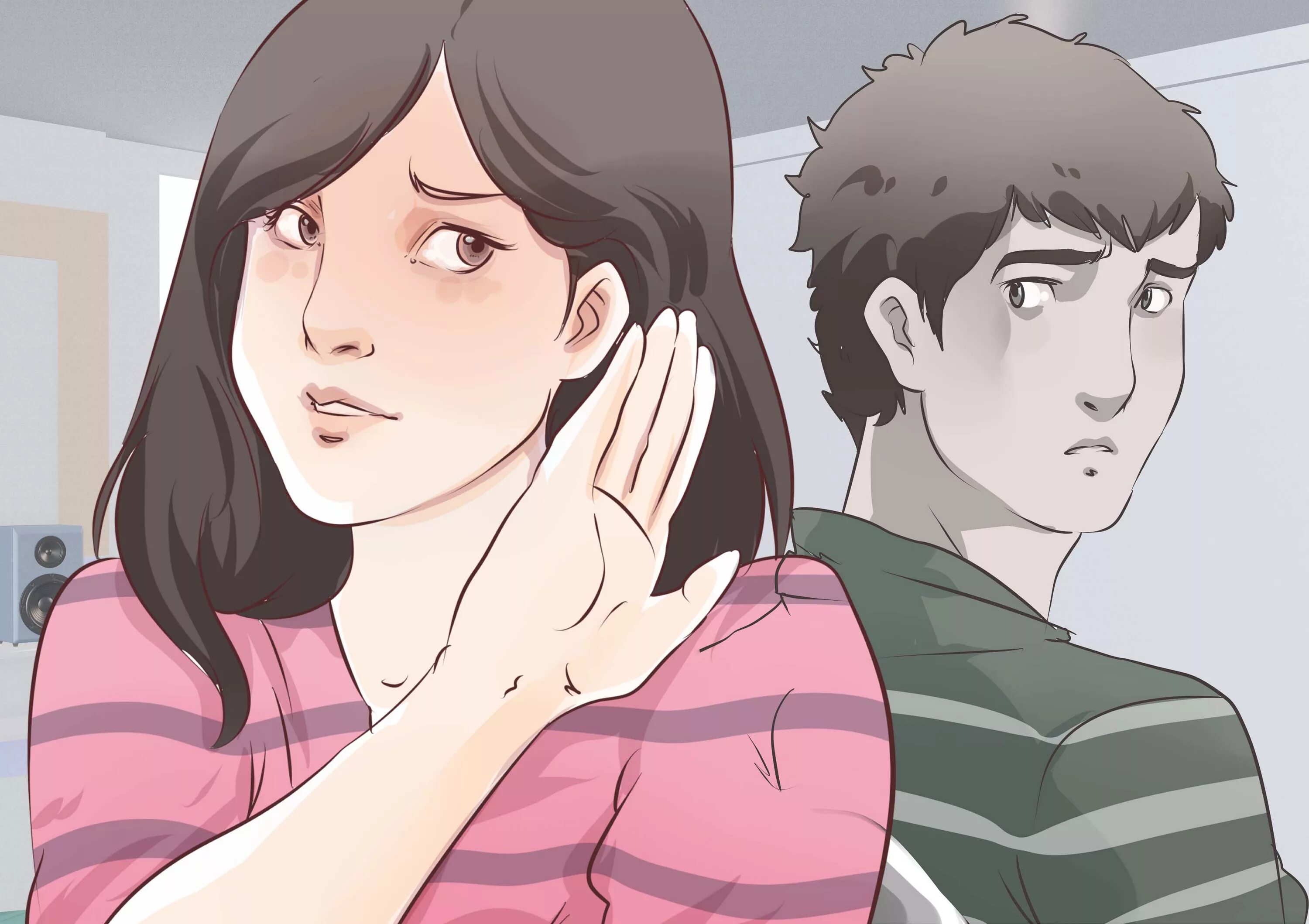 How is the girl what s. Викихау. WIKIHOW. Finish relationship. Avoid people.