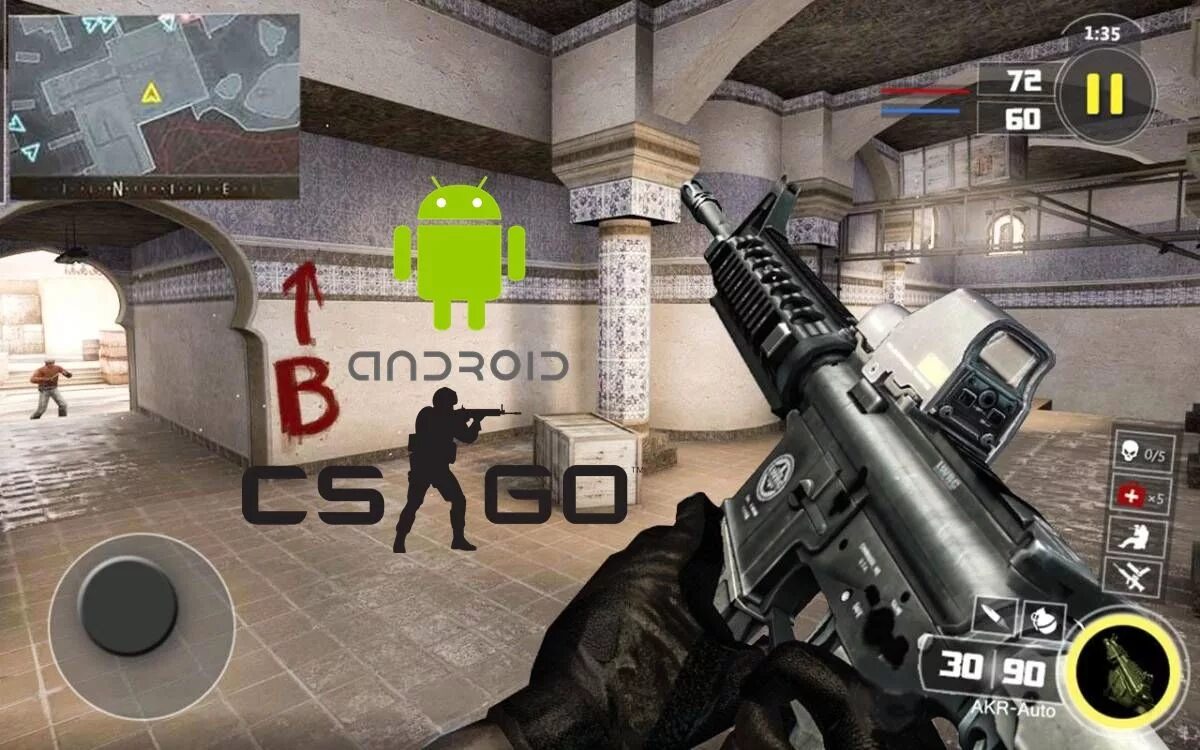 Counter strike android. Кс мобайл 1.6 го на андроид. кс го мультиплеер. взломанная игра counter strike. горький 17 оружейный мод.