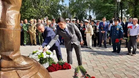 Открытие памятника гази загитову