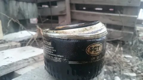 Масло выдавило из под