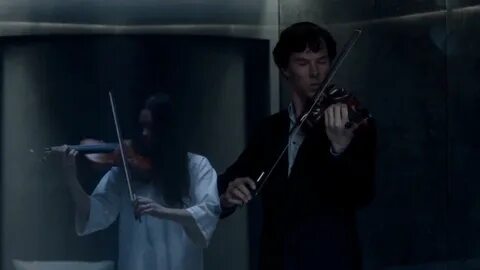 Violins playing and the angels crying