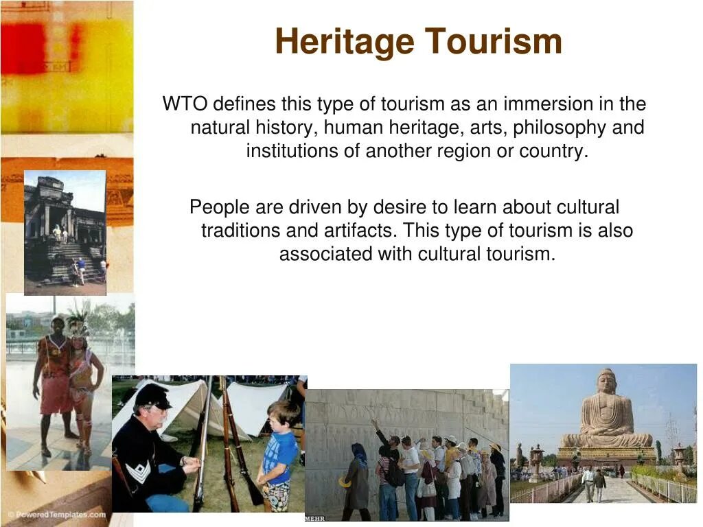 Types of Tourism. Cultural Heritage Tourism. Виды туризма на английском. Types of Tourism presentation.