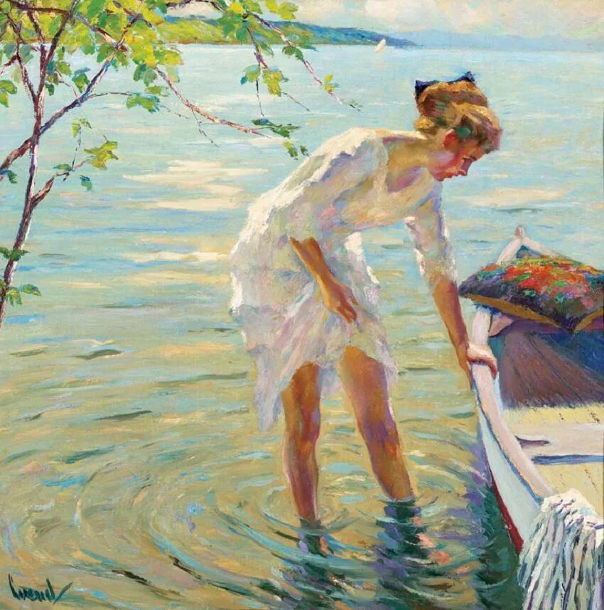 Американский художник Edward Alfred Cucuel. Edward Cucuel художник. Американский Импрессионист Edward Alfred Cucuel (1875-1954). Пара угаров