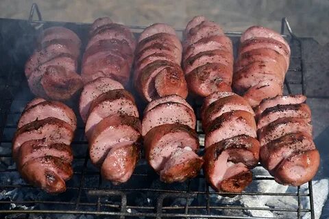 Сосиски на мангале рецепты