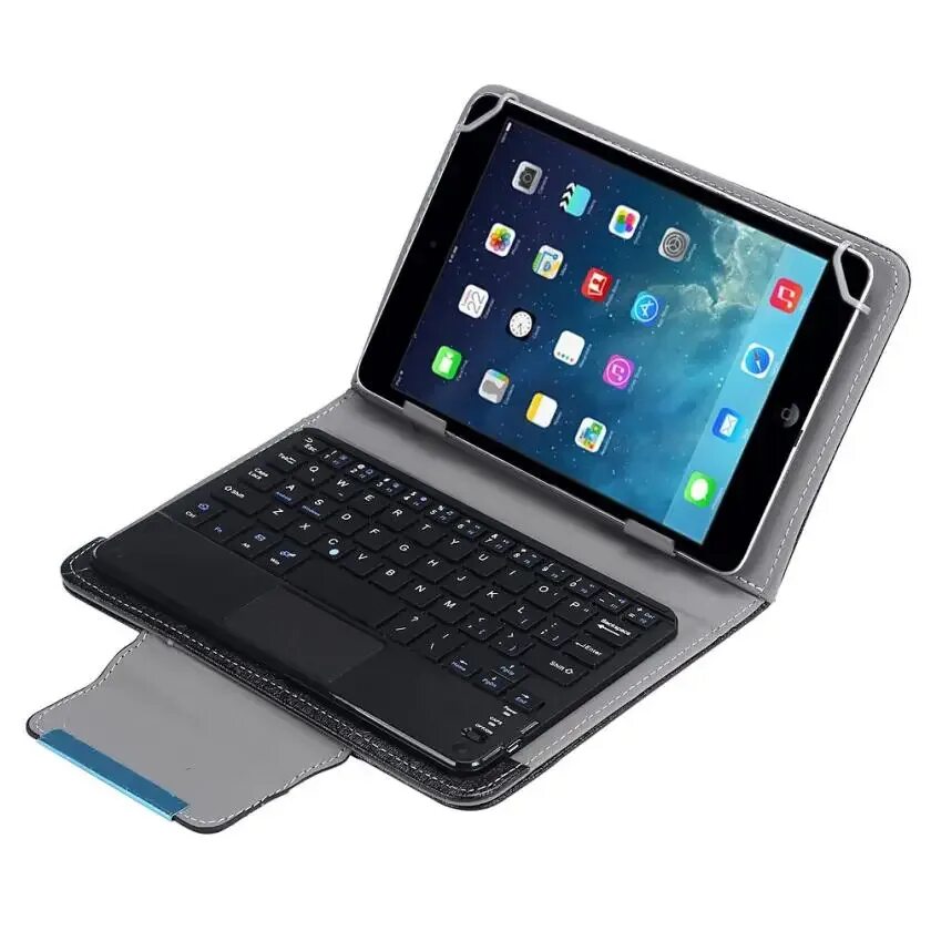 Чехол-клавиатура HTC 101. Клавиатура блютуз для планшета андроид. Планшет с клавиатурой. Компактная Bluetooth клавиатура.