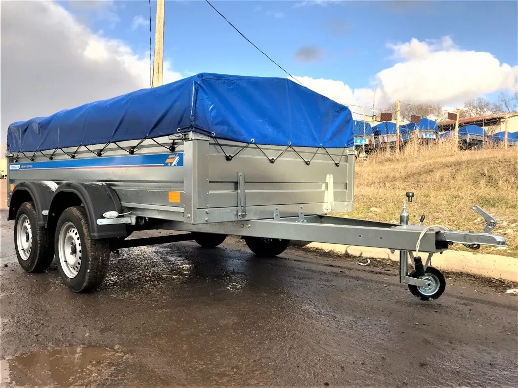 Авито двухосные прицепы