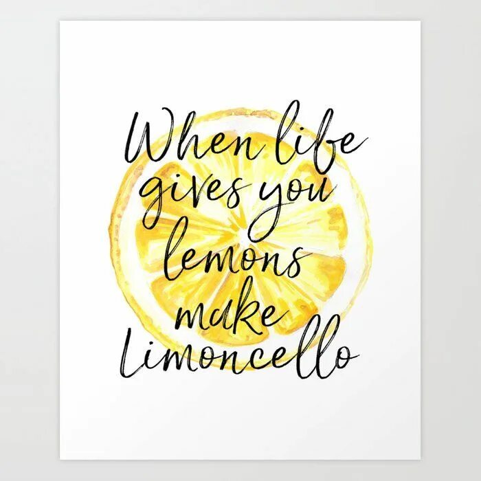There is a lemon