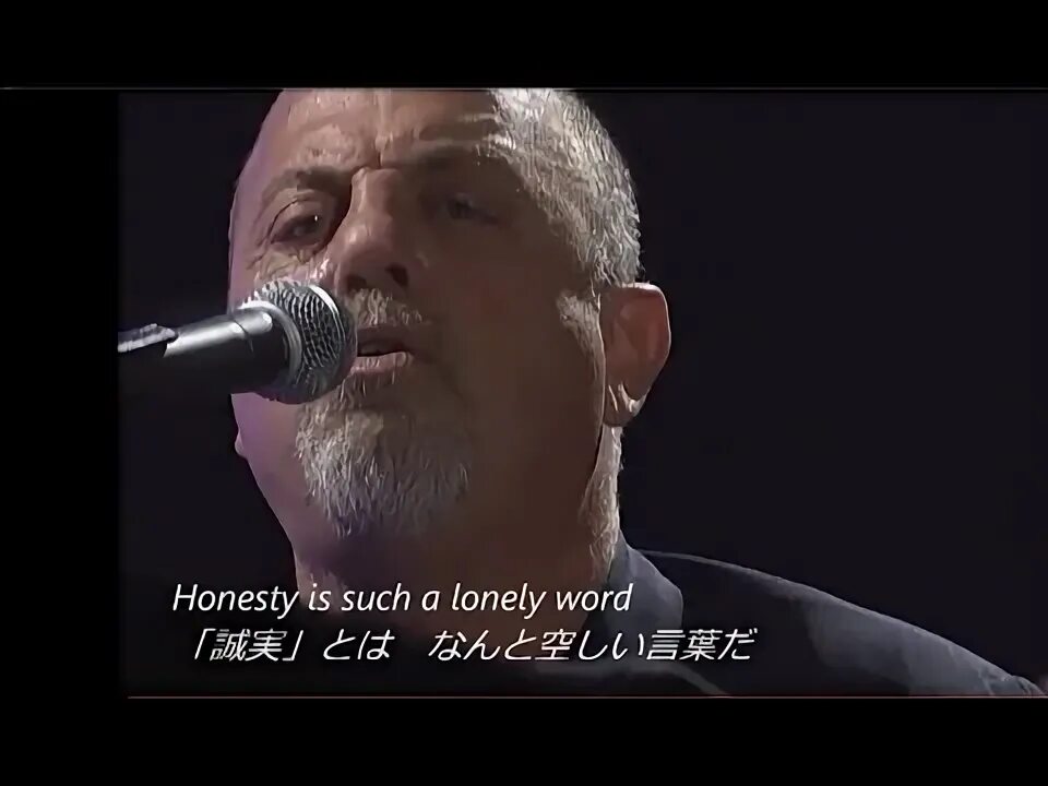 Billy joel honesty. Honesty is such a Lonely Word.